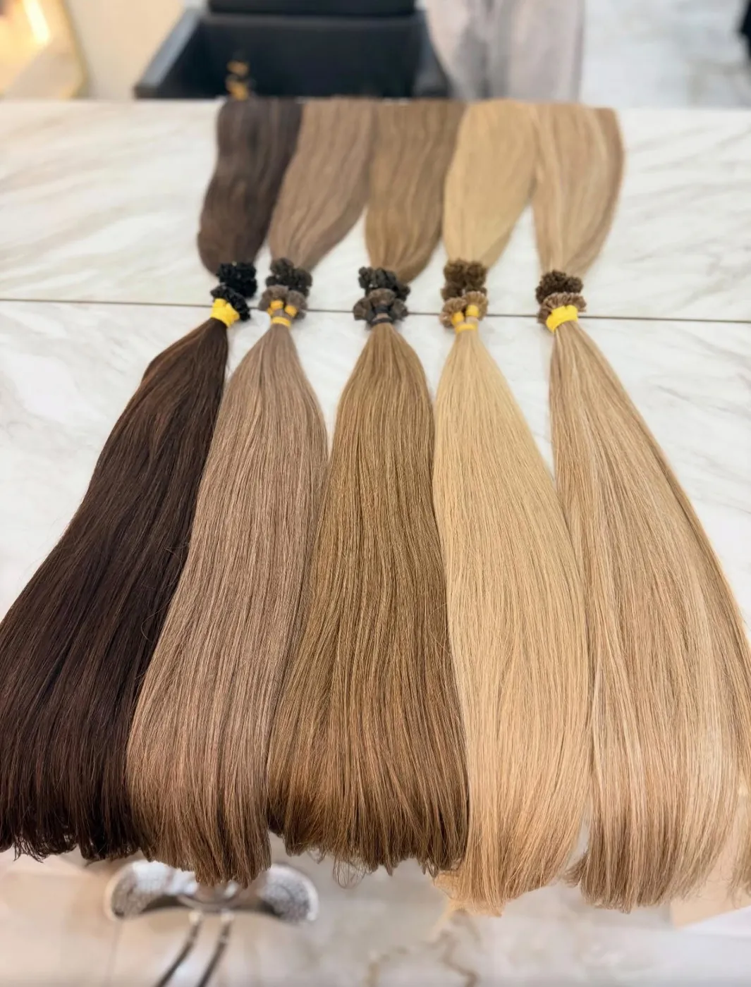 Extensii Keratină
